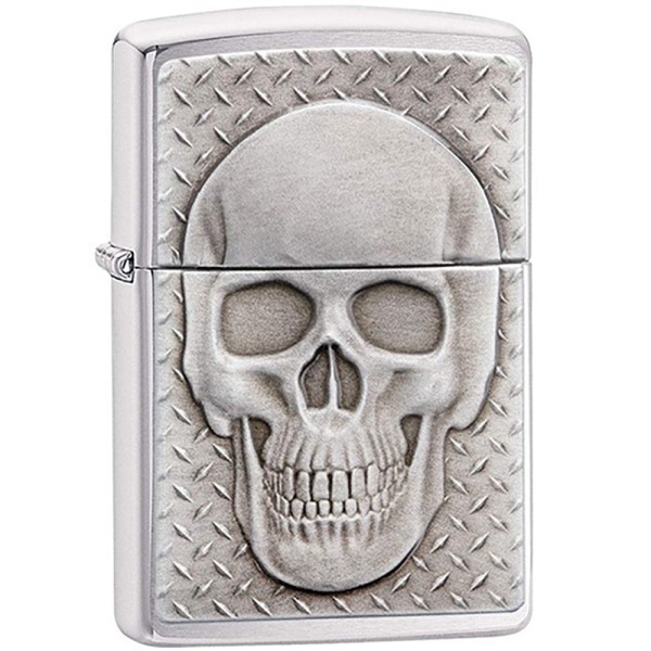 Запальничка Zippo 200 Skull with Brain Surprise 29818
