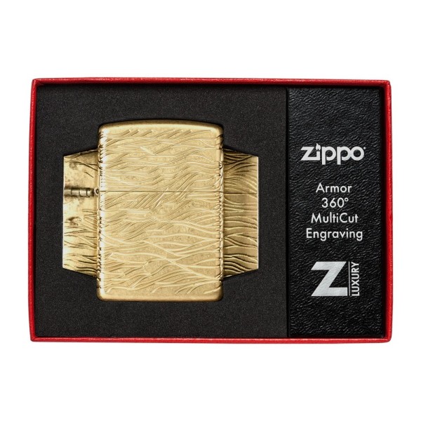 Запальничка Zippo 28496 Wavy Pattern Design 46273
