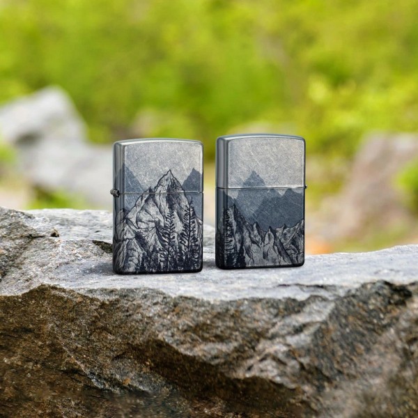 Запальничка Zippo 48459 Mountains Design 46280