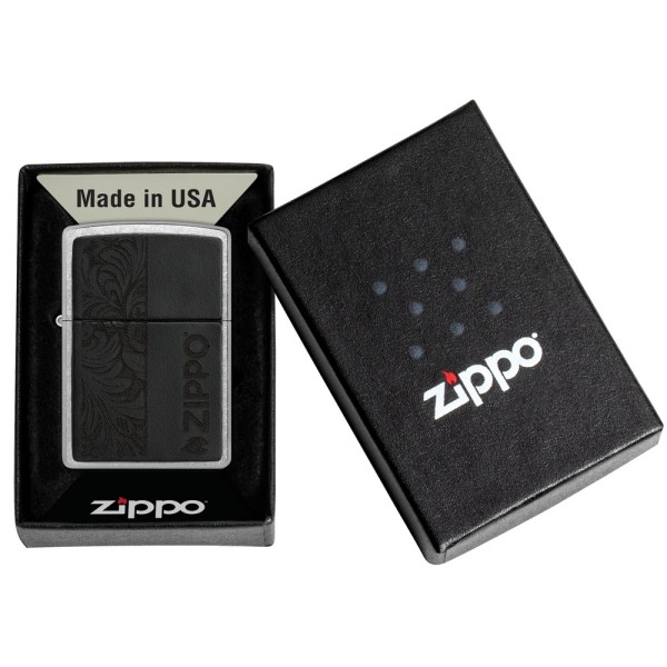 Запальничка Zippo 46778 Leather Zippo Design 46919