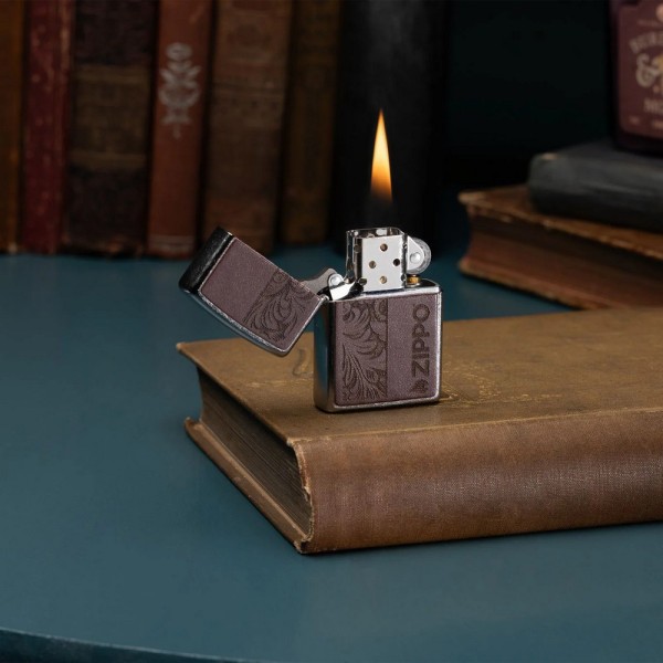 Запальничка Zippo  46782 Leather Zippo Design 46920