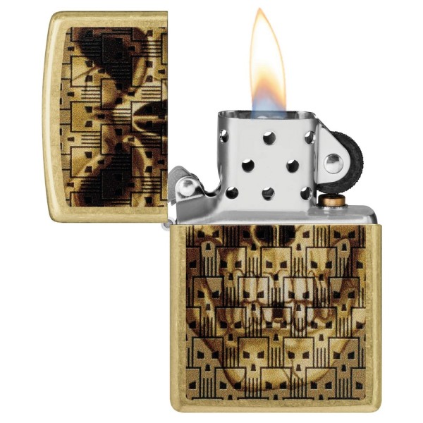 Запальничка Zippo 48267 Skull Design 46937