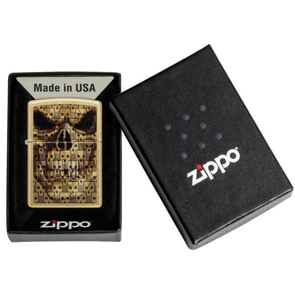 Запальничка Zippo 48267 Skull Design 46937