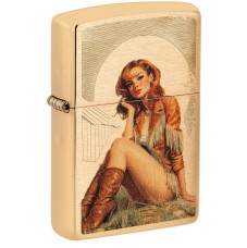 Запальничка Zippo 204B Cowgirl Design 46962
