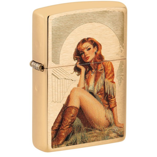 Запальничка Zippo 204B Cowgirl Design 46962
