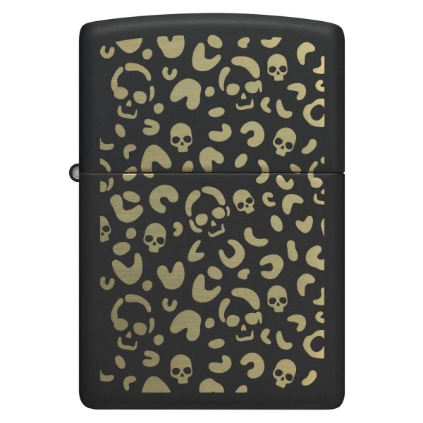 Запальничка Zippo 218 Skull Leopard Design 47001