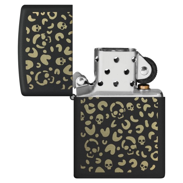 Запальничка Zippo 218 Skull Leopard Design 47001
