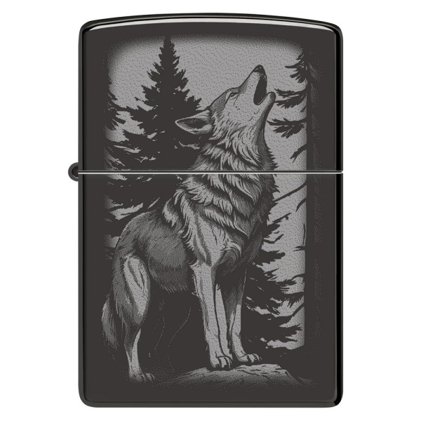 Запальничка Zippo 24756 Howling Wolf Design 47117