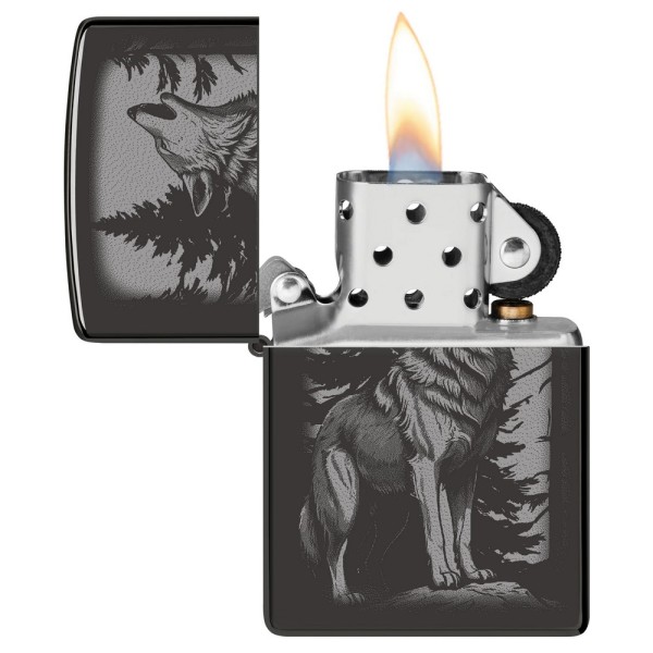 Запальничка Zippo 24756 Howling Wolf Design 47117