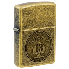 Зажигалка Zippo 201FB Lucky 13 Design 47148
