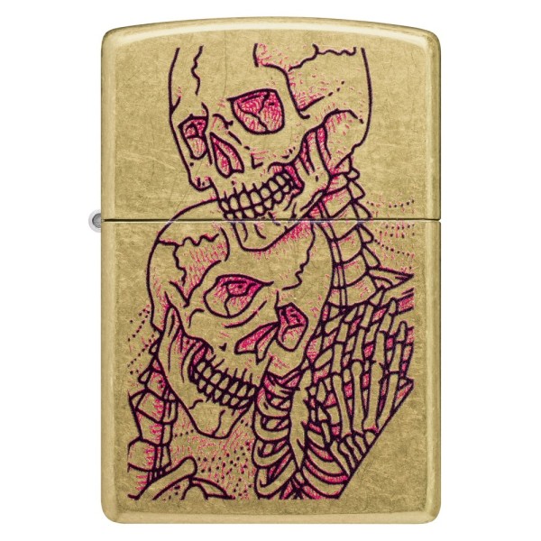 Зажигалка Zippo 48267 Love Skulls Design 47149