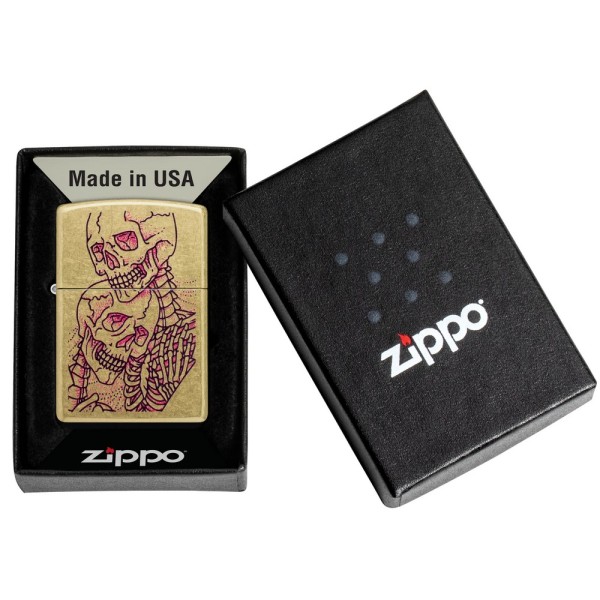 Зажигалка Zippo 48267 Love Skulls Design 47149