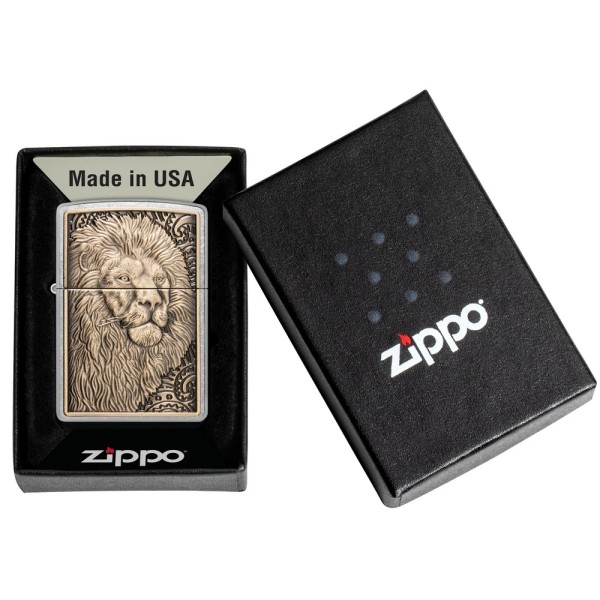 Зажигалка Zippo 207 Lion Emblem 47171