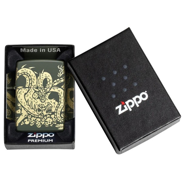 Зажигалка Zippo 221 Dragon Design 48907