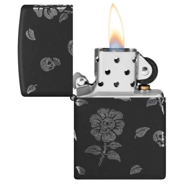 Зажигалка Zippo 218C Flower Skulls Design 48931