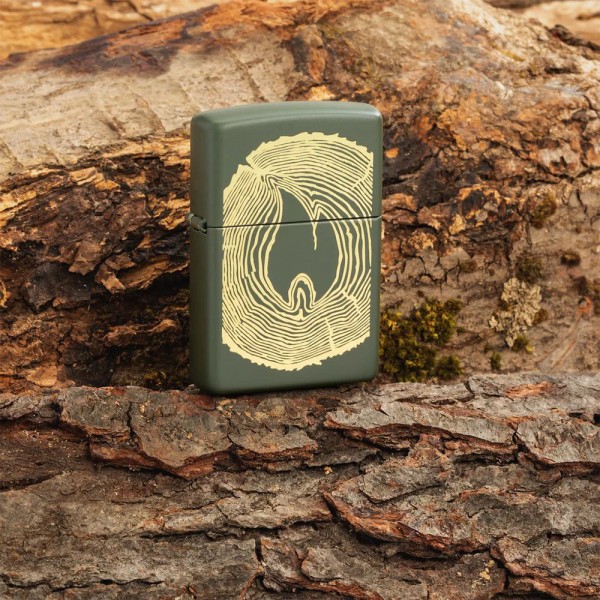 Зажигалка Zippo 221 Wood Ring Design 48959