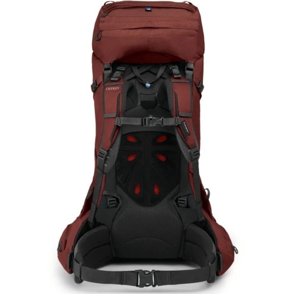 Рюкзак Osprey Aether 65 acorn red S/M красный