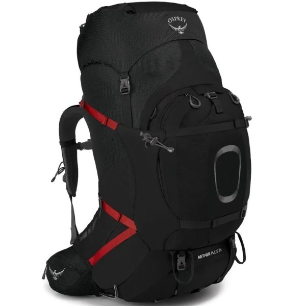 Рюкзак Osprey Aether Plus 100 black S/M чорний