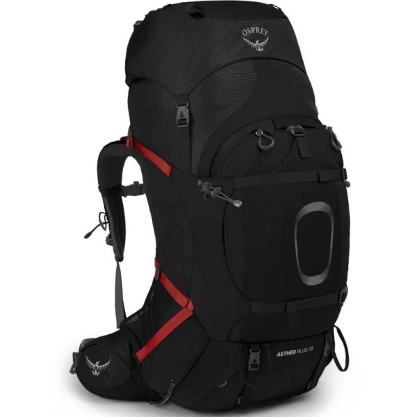 Рюкзак Osprey Aether Plus 70 black L/XL чорний