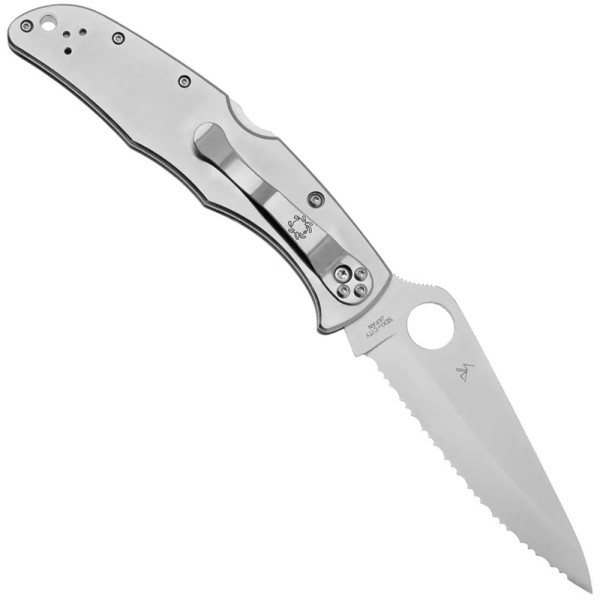 Ніж Spyderco Endura 4 Stainless Serrated C10S