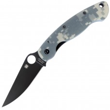 Нож Spyderco Military Camo Black C36GPCMOBK