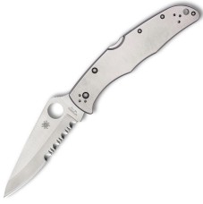 Нож Spyderco Endura 4 Part Serrated Stainless C10PS