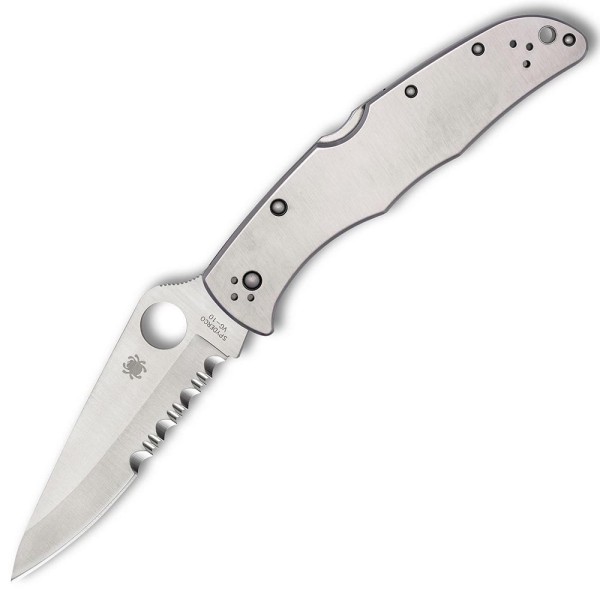Нож Spyderco Endura 4 Part Serrated Stainless C10PS