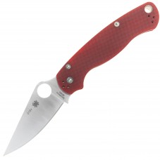 Нож Spyderco Paramilitary 2 M390 Red, Collection 015V