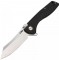 Ніж CJRB Kicker, Stonewash, Black G-10, J1915-BK