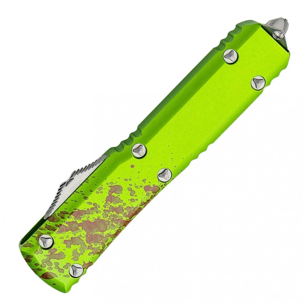 Нож Microtech Ultratech Double Edge Stonewash Zombie-Tech