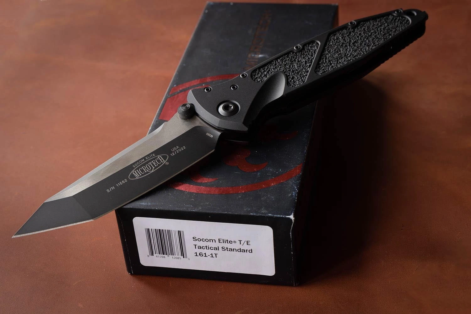 Купить Microtech Socom Elite Tanto Point Black Blade Tactical, 161