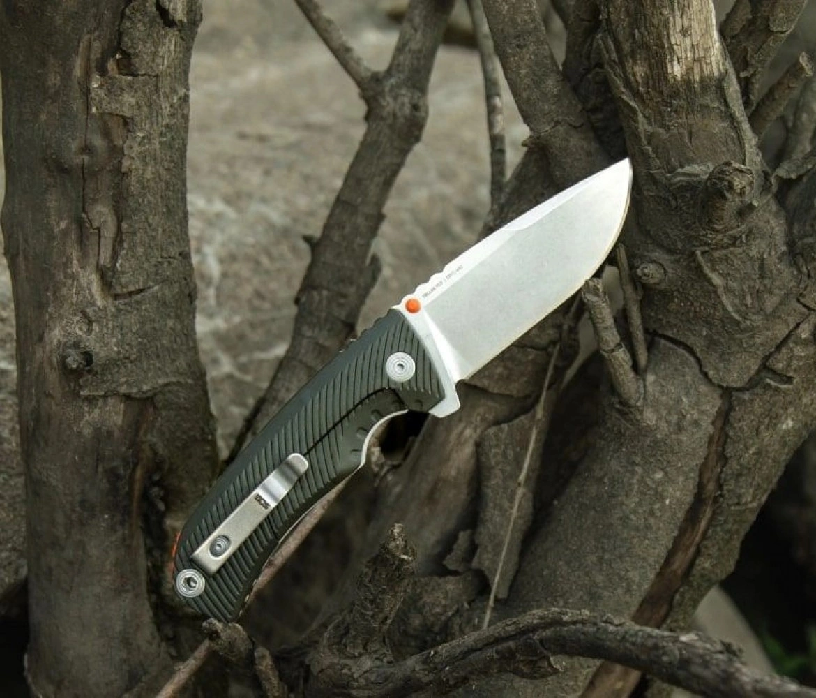Ніж SOG Tellus FLK Olive drab