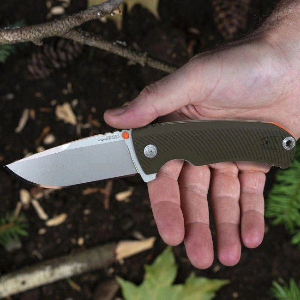 Ніж SOG Tellus FLK Olive drab