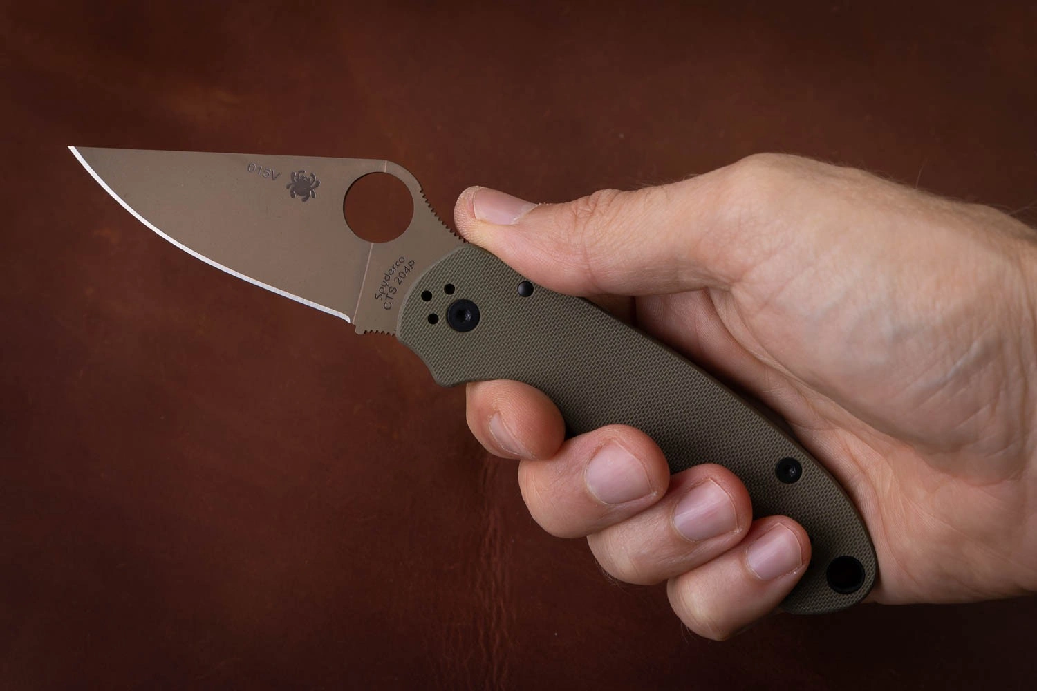 Нож Spyderco Para 3 Avocado REC Exclusive, CTS204P, Collection