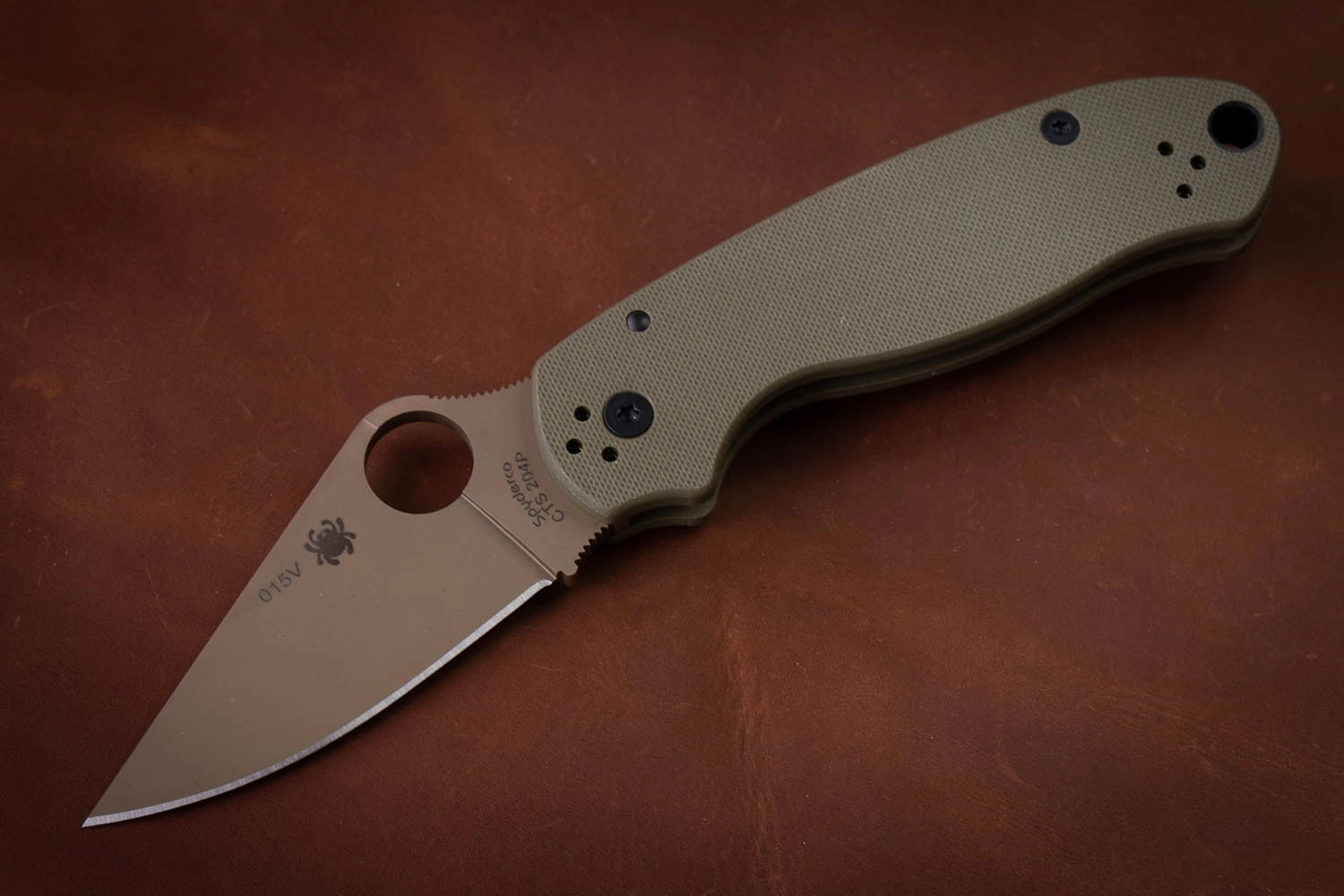 Ніж Spyderco Para 3 Avocado REC Exclusive, CTS204P, Collection