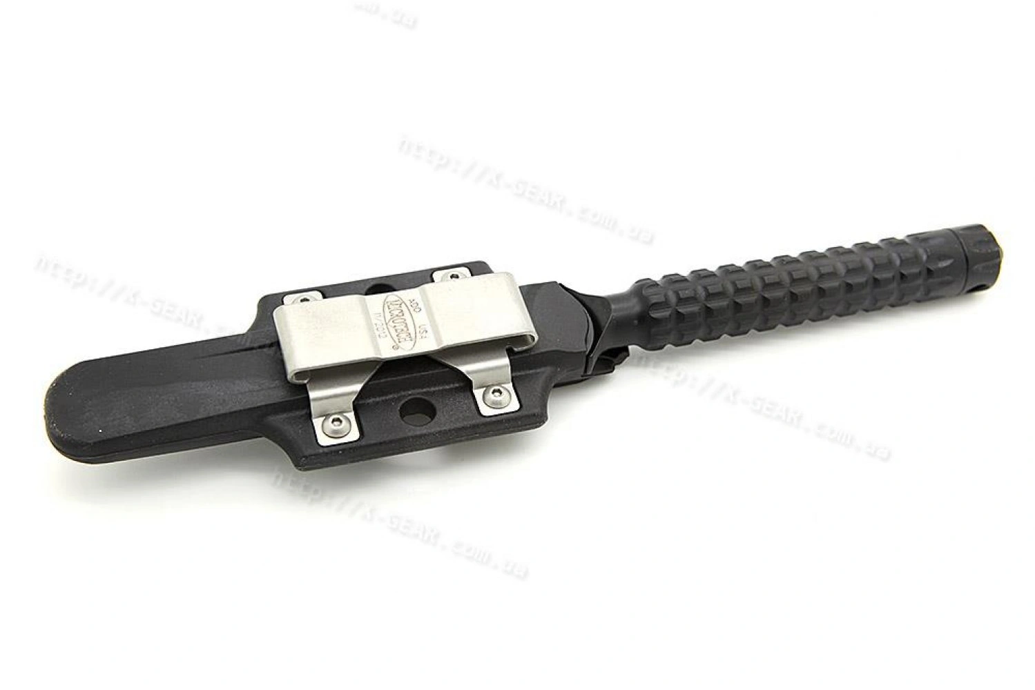 Нож с фиксированным лезвием Microtech A.D.O. Tanto Black