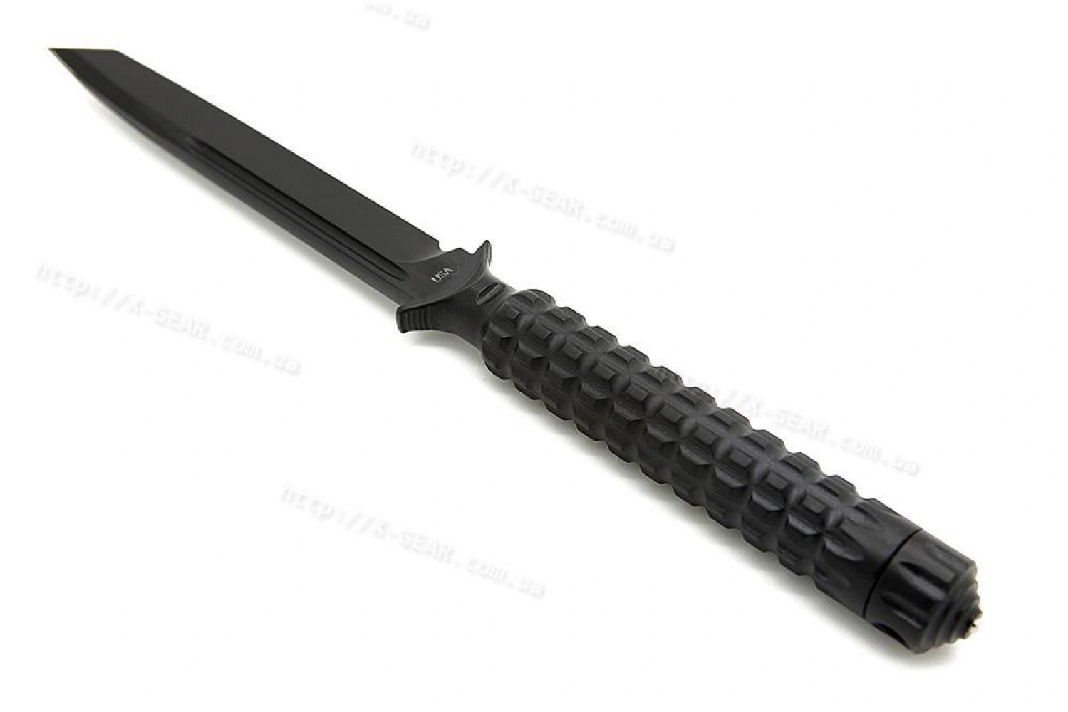 Нож с фиксированным лезвием Microtech A.D.O. Tanto Black