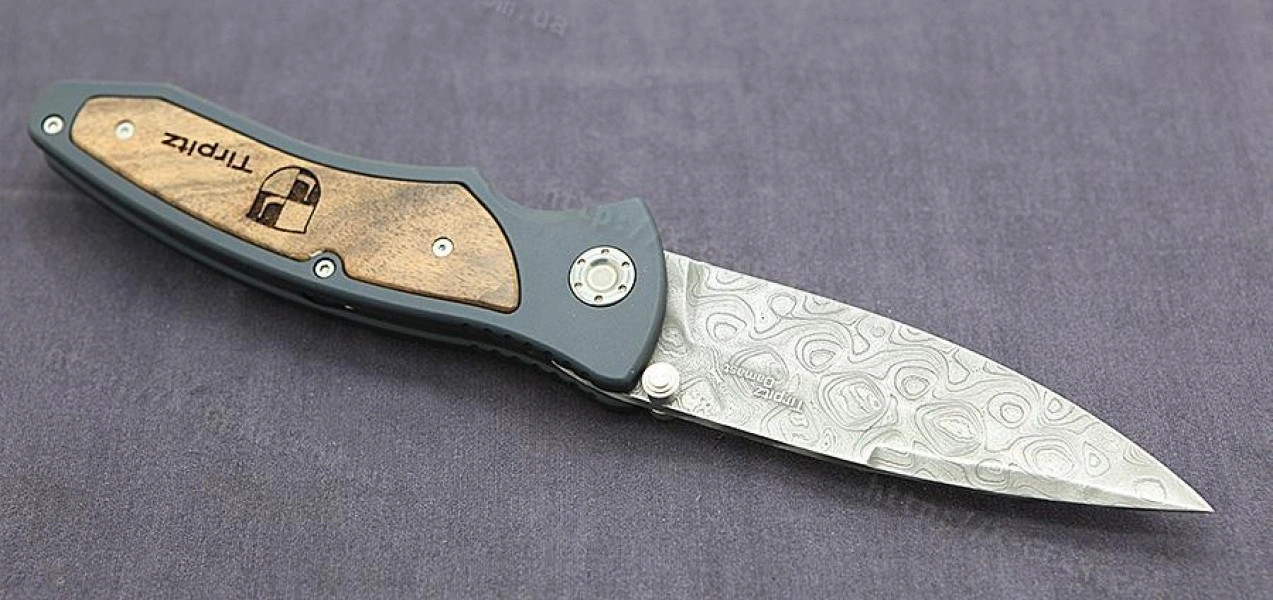 Складной нож Boker Tirpitz Damascus