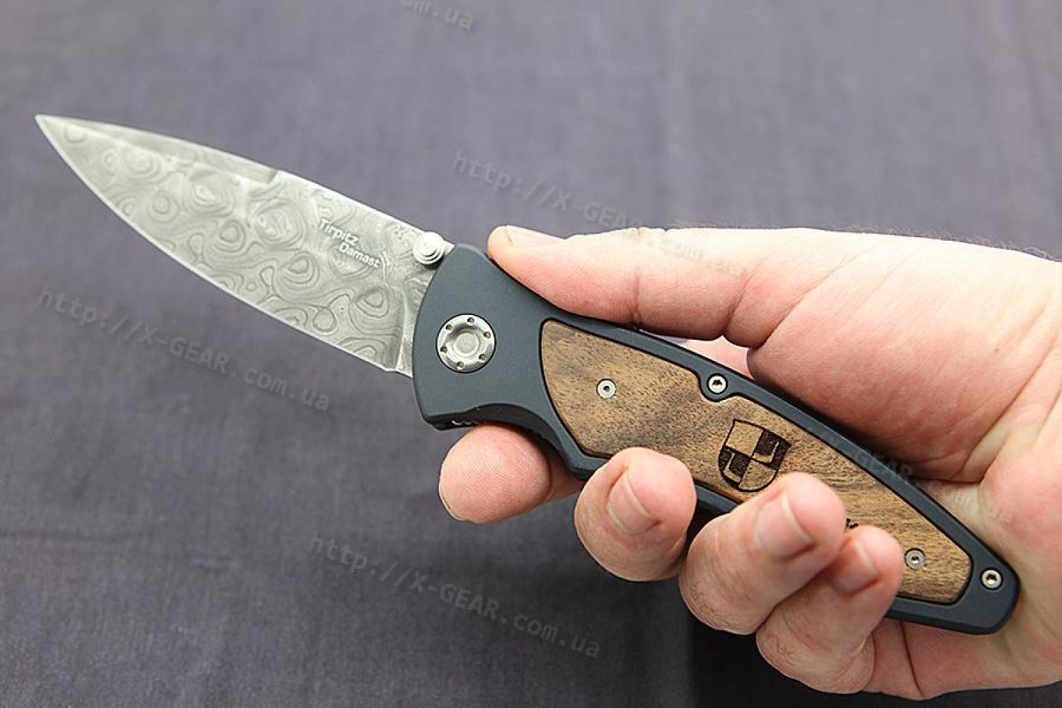Складной нож Boker Tirpitz Damascus