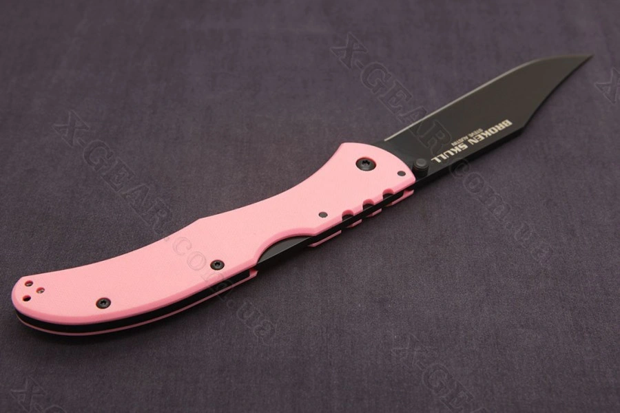 Складной нож Cold Steel Broken Skull VI, 54SBPK, CTS-XHP, Pink