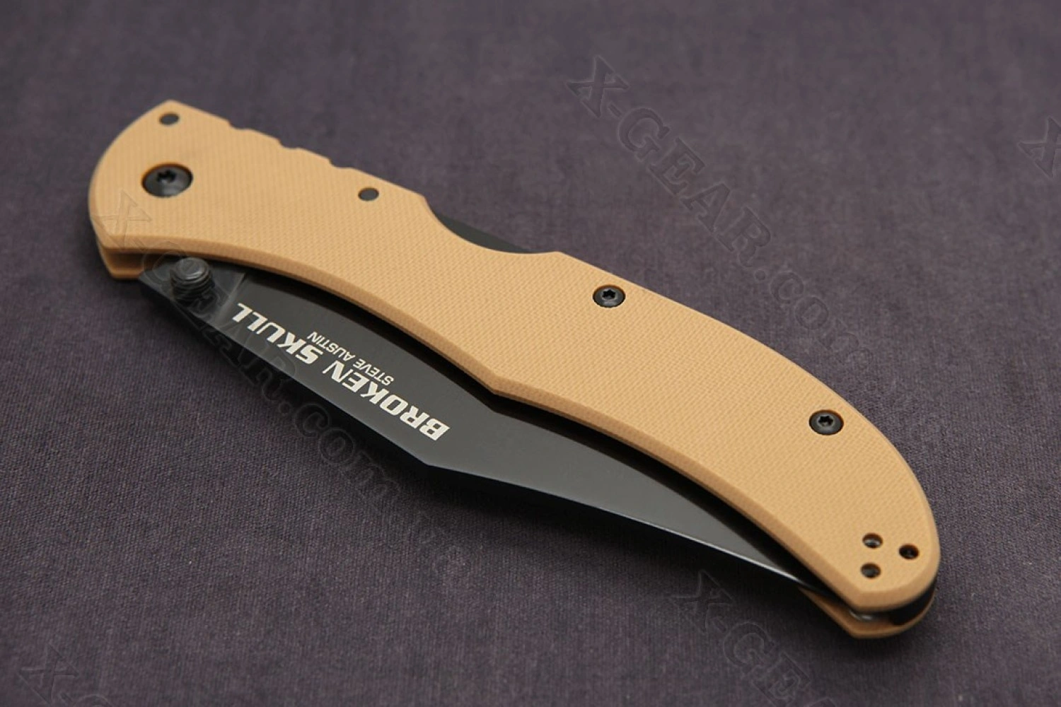 Складаний ніж Cold Steel Broken Skull II, 54SBB, CTS-XHP, Coyote Tan