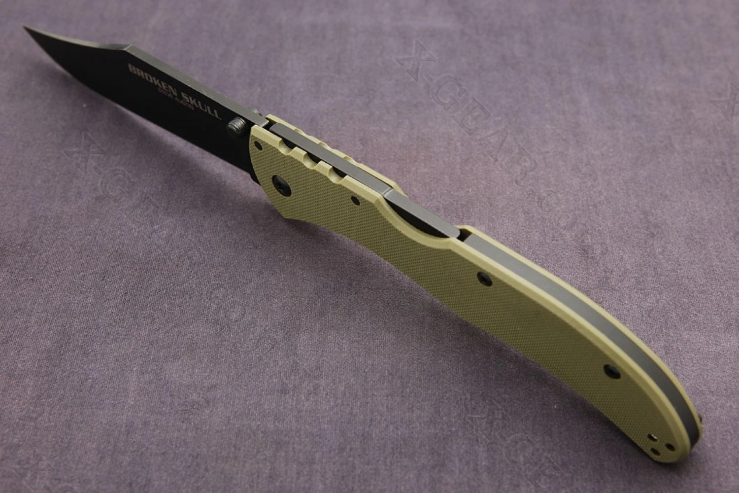 Складной нож Cold Steel Broken Skull III, 54SBG, CTS-XHP, OD Green