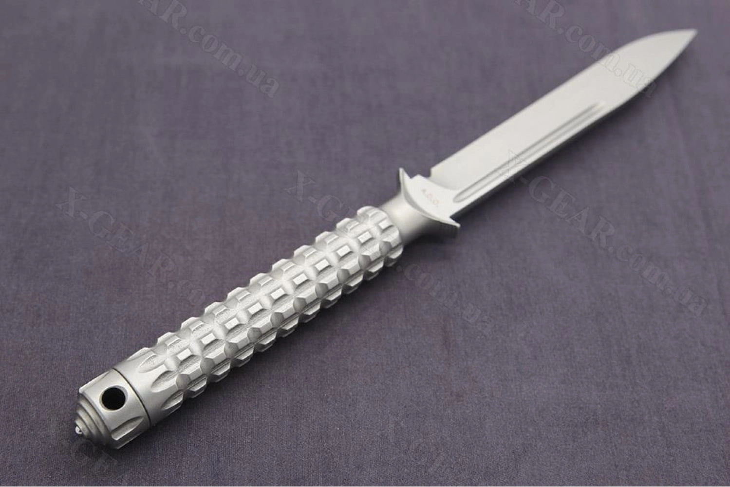 Нож с фиксированным лезвием Microtech A.D.O. Drop Point Bead Blast