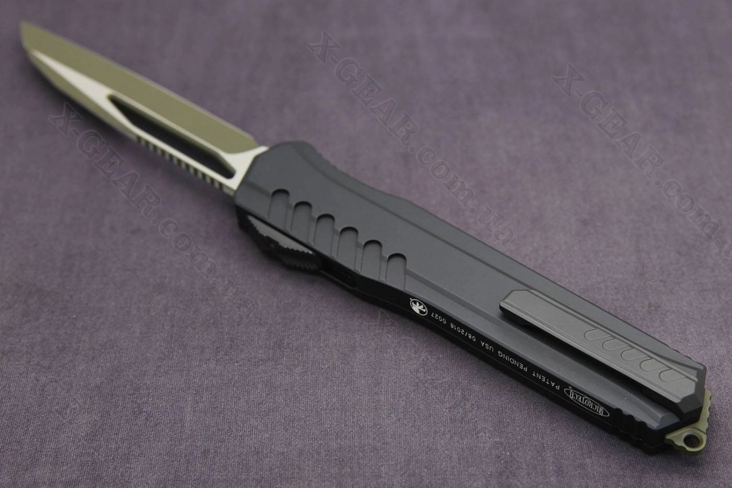 Microtech Cypher MK7 S/E, Green, 2-tone, 241M-1 GRBK - купити в