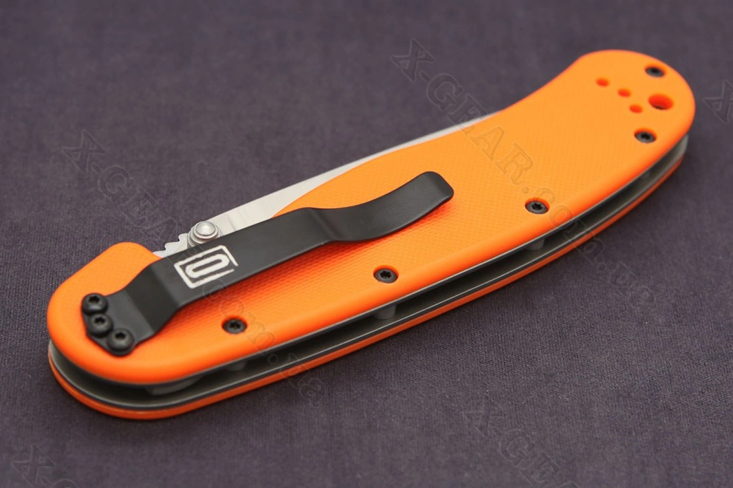 Складной нож Ontario Rat Folder 1, Orange Satin Plain