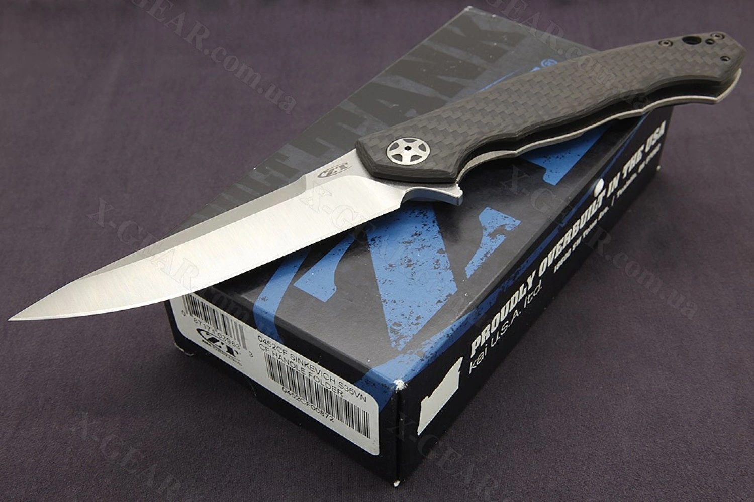 Складной нож Zero Tolerance 0452CF Sinkevich