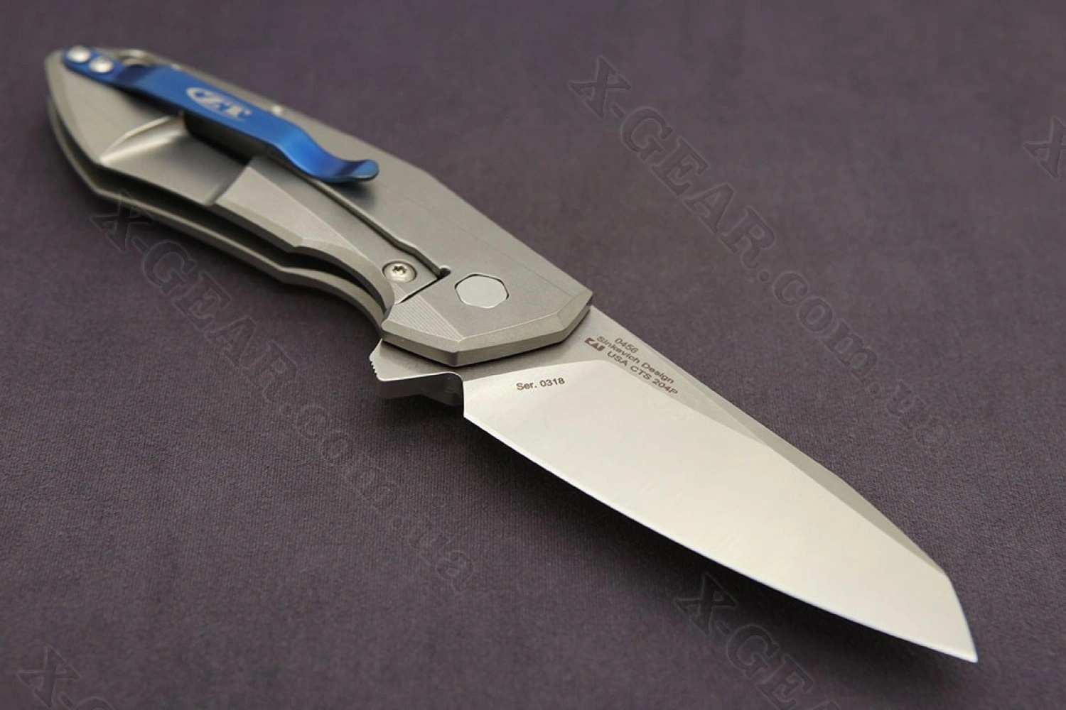 Складной нож Zero Tolerance 0456 Sinkevich KVT Titan, 204P