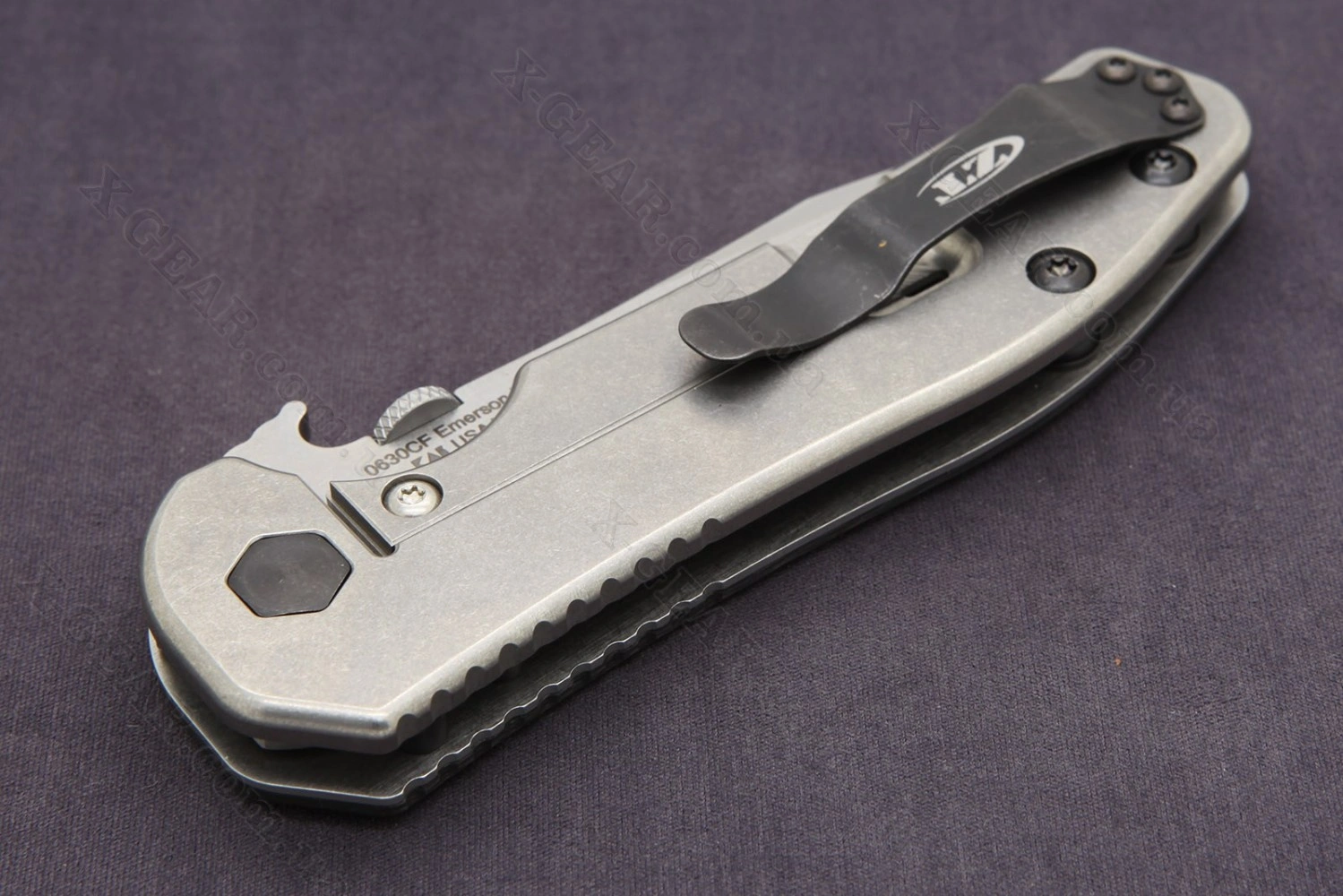 Складной нож Zero Tolerance 0630CF Emerson, M390, Carbon Fiber