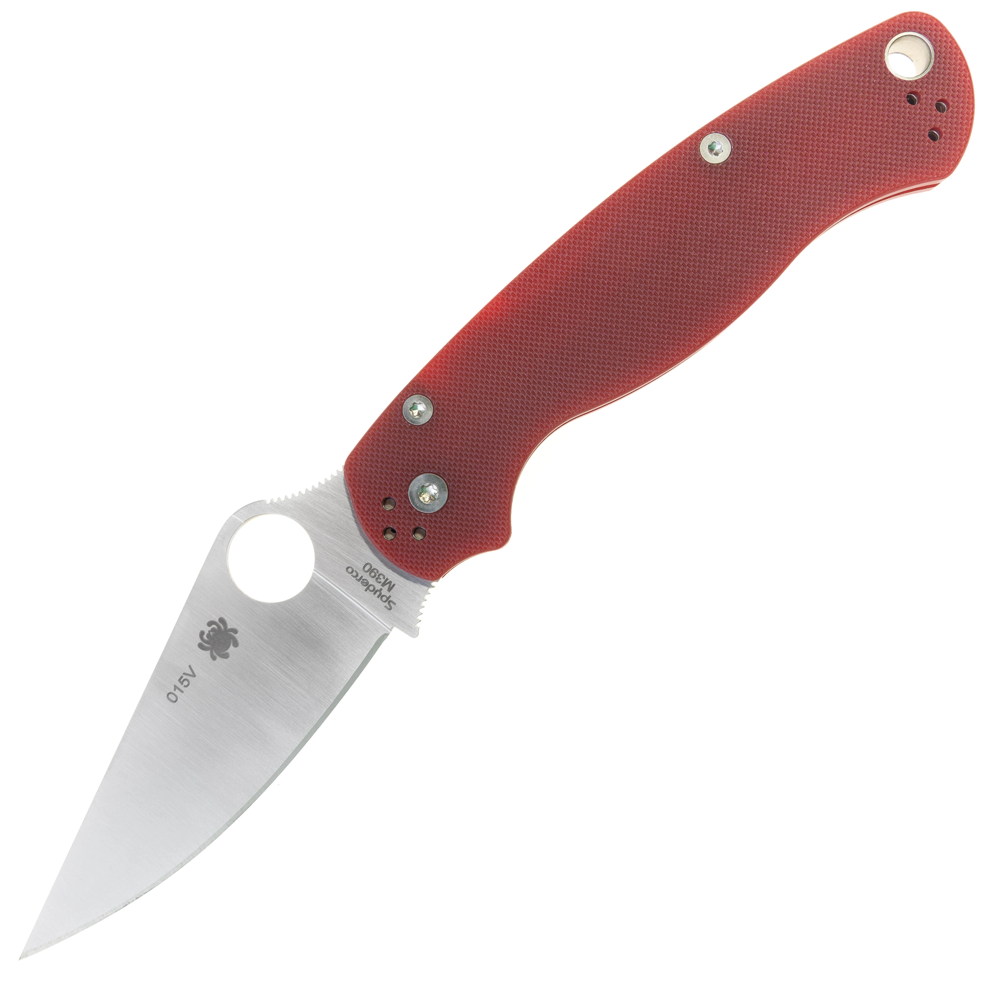 Spyderco Paramilitary 2 M390 Red - купить в Киеве, цены по Украине