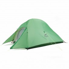 Палатка трехместная Naturehike P-Series NH18Z033-P, 210T65D, темно-зеленая